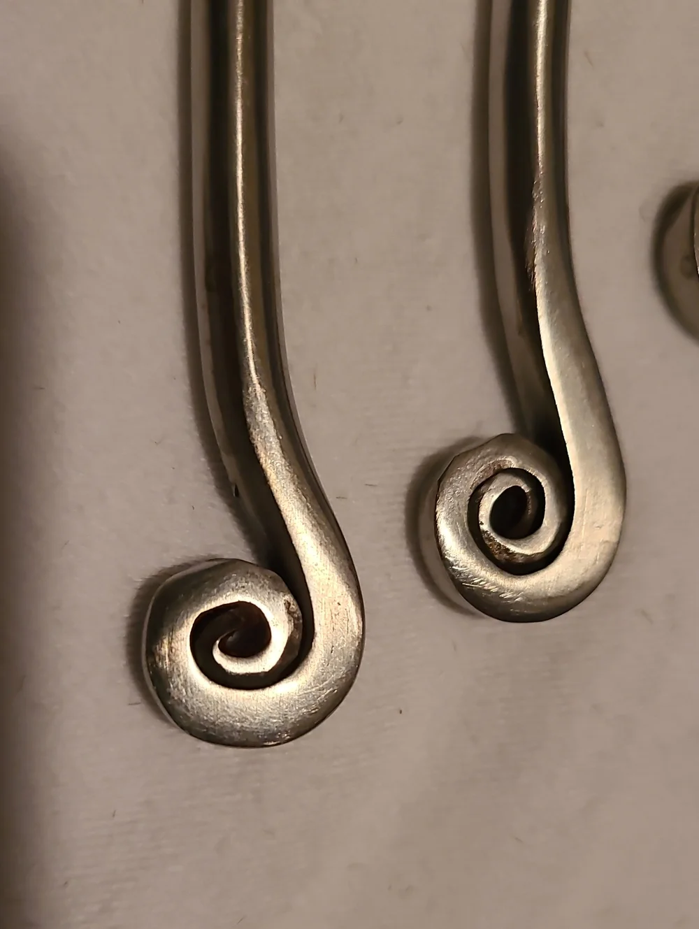 Swirl Butter Cheese Knives Swirl Handle Knife - Picture 2 of 8